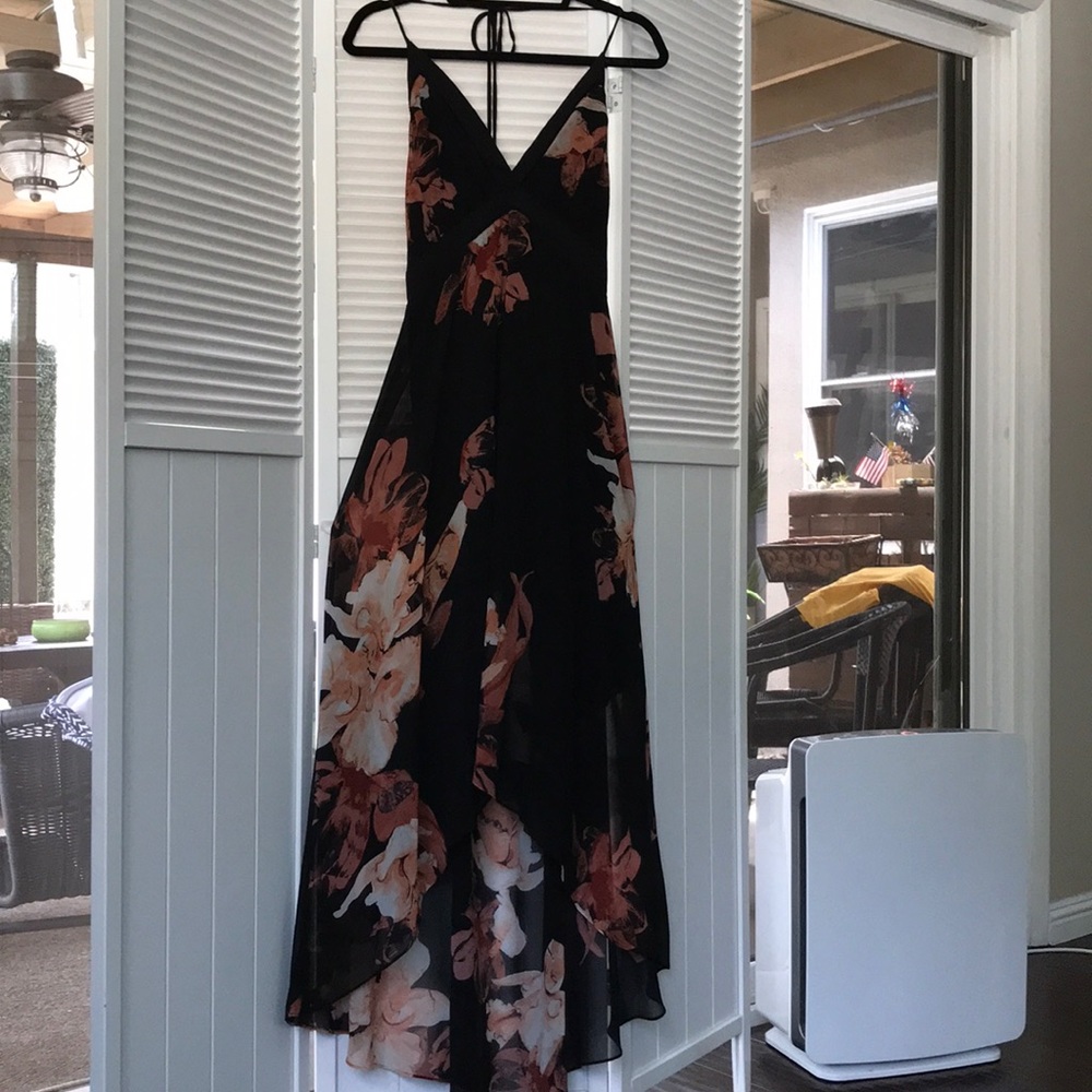 White House Black Market Long Dress